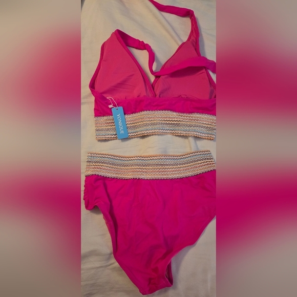 Yonique Women's Tummy Control Bikini #412 - Picture 11 of 15